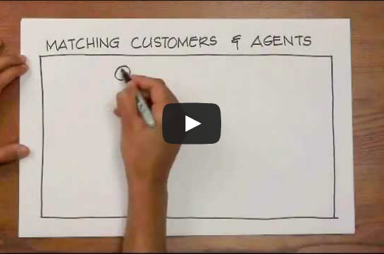 Matching Customers and Agents